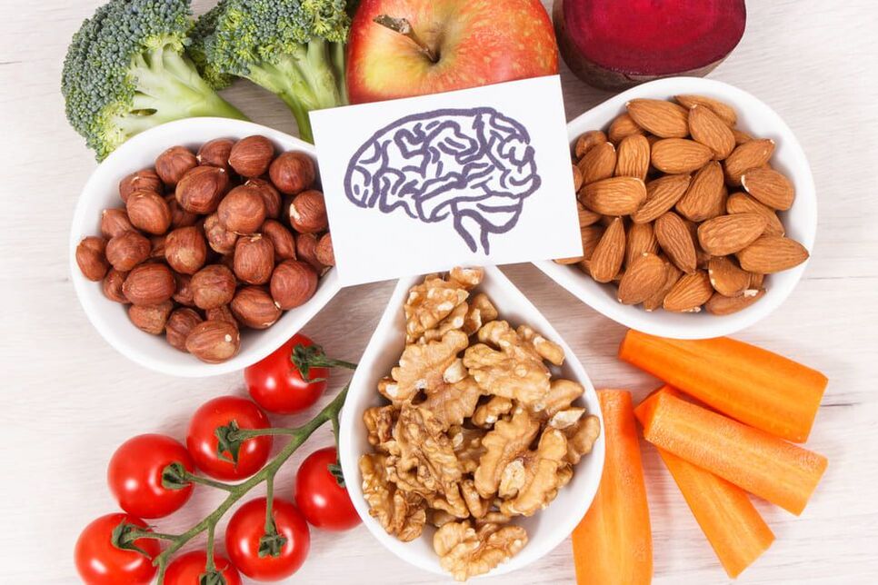 kacang dan sayur-sayuran adalah baik untuk ingatan dan otak